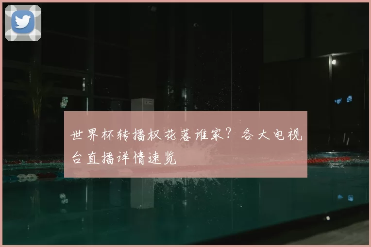 世界杯转播权花落谁家?各大电视台直播详情速览