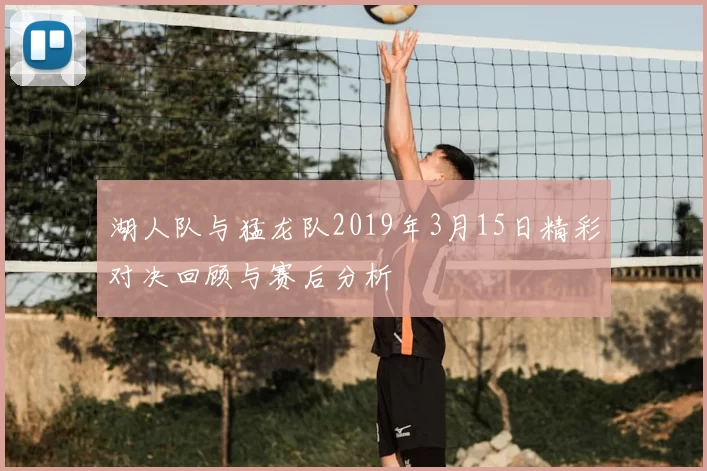 湖人队与猛龙队2019年3月15日精彩对决回顾与赛后分析